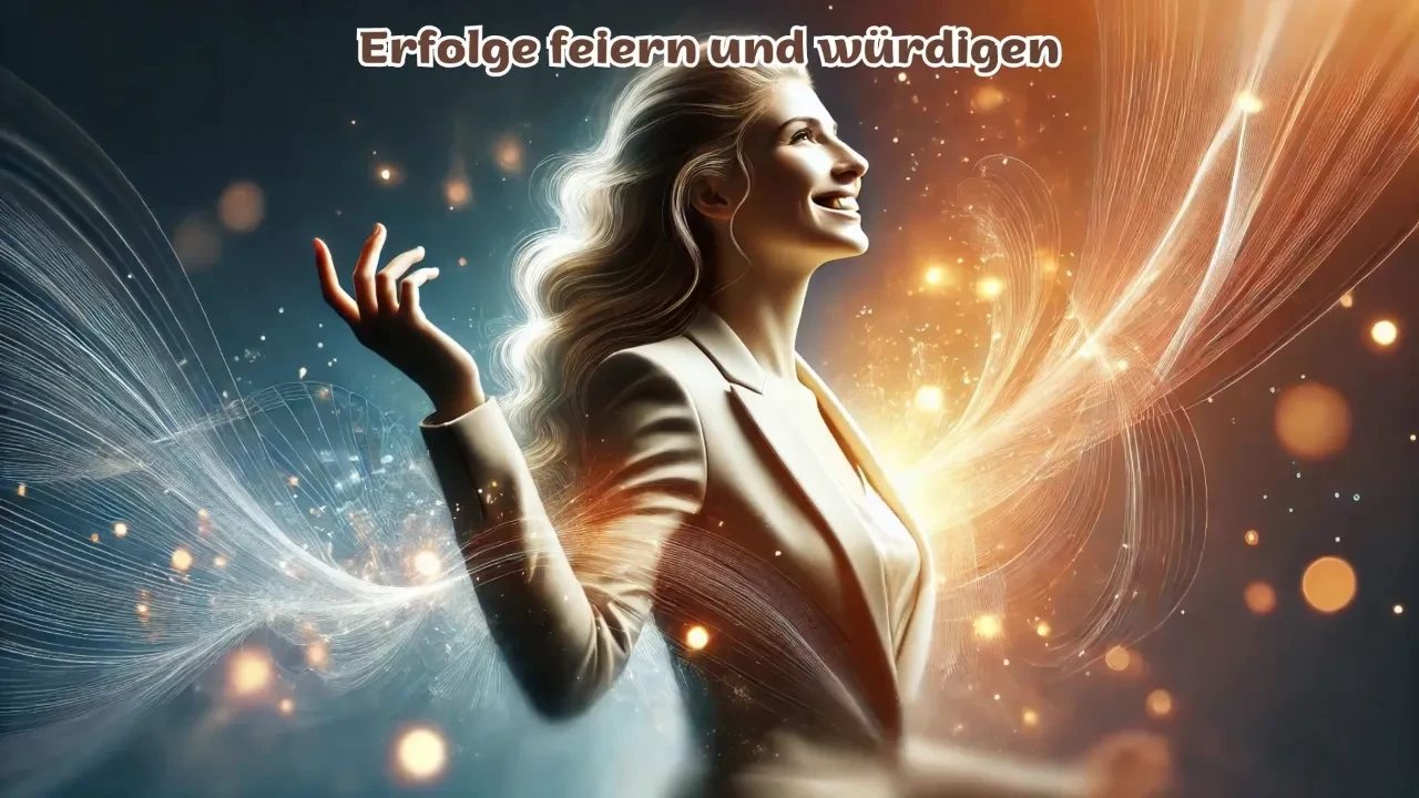 Erfolge feiern und würdigen lesson poster