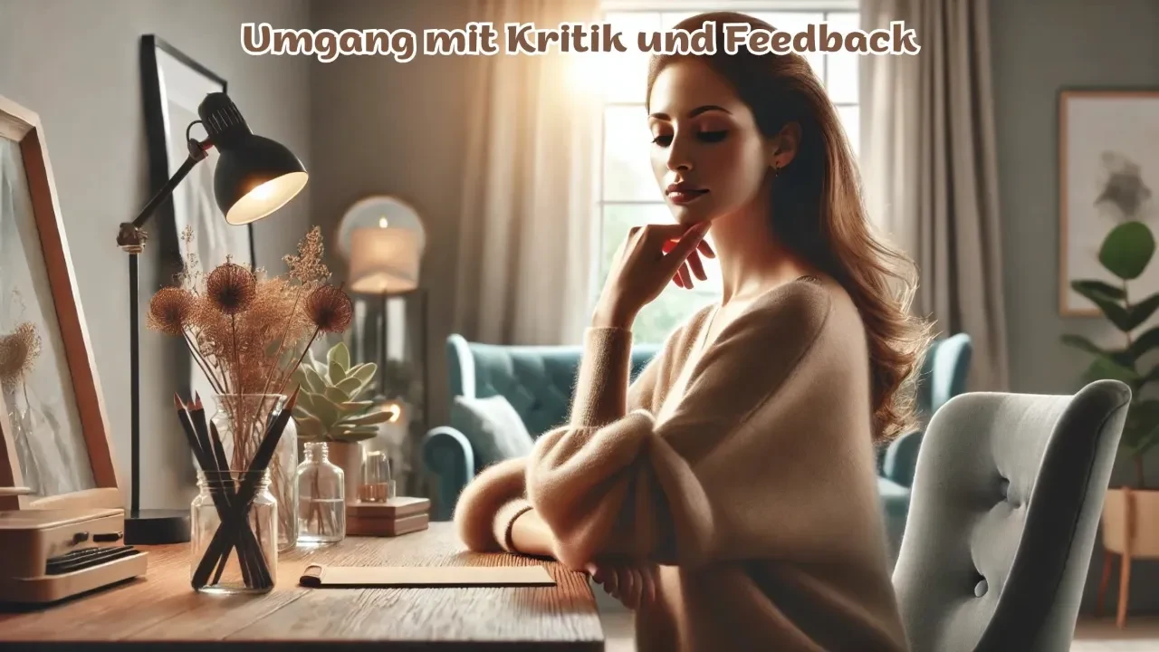 Umgang mit Kritik und Feedback lesson poster