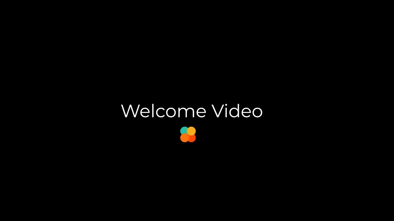 Welcome lesson poster