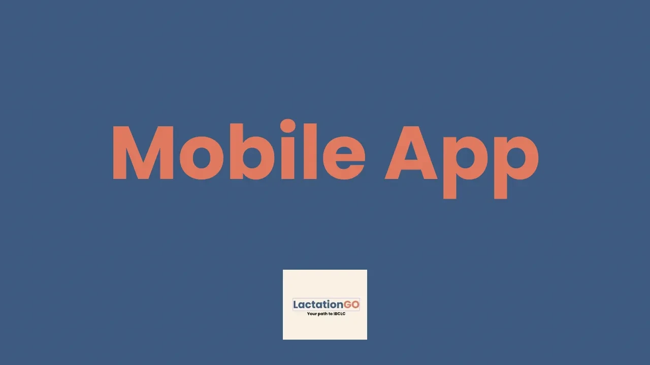 Mobile App lesson poster