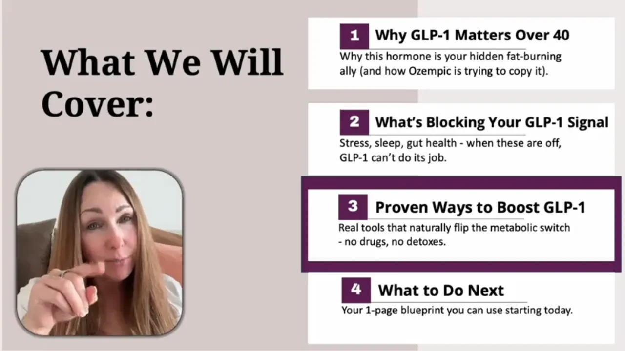 Proven Ways to Boost GLP-1 lesson poster