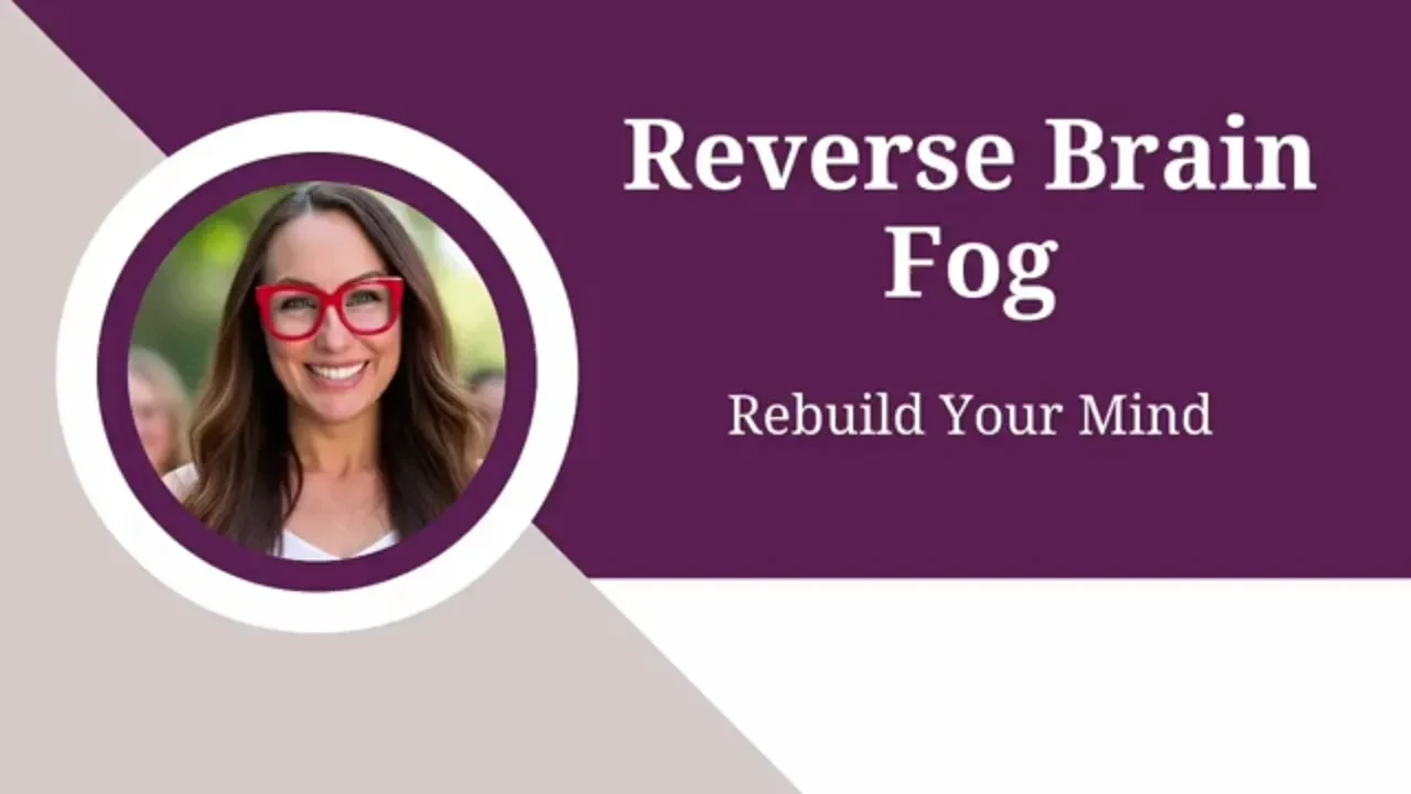 BRAIN FOG 101- RECLAIM YOUR MIND lesson poster