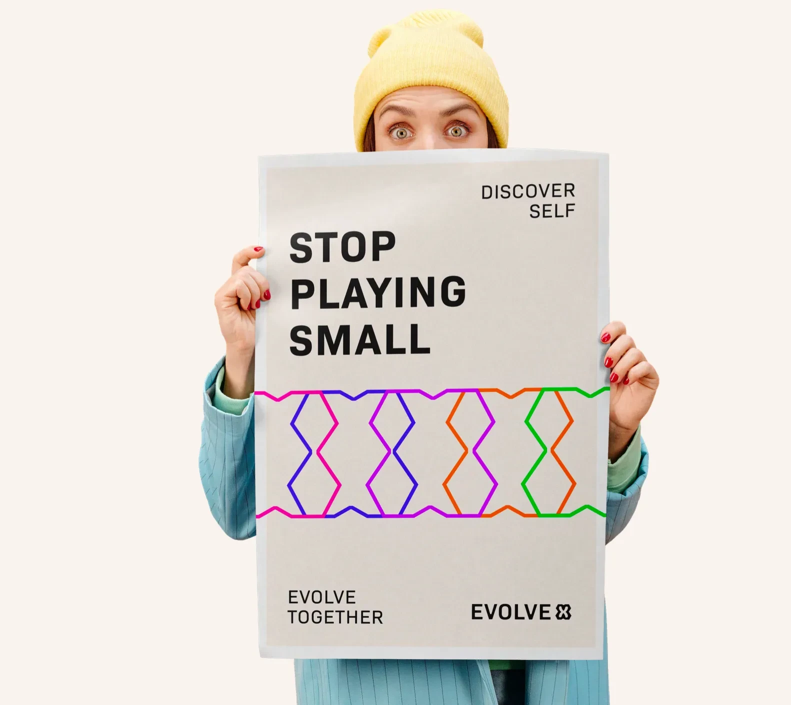 COMMIT TO ALIGNED ACTION lesson poster