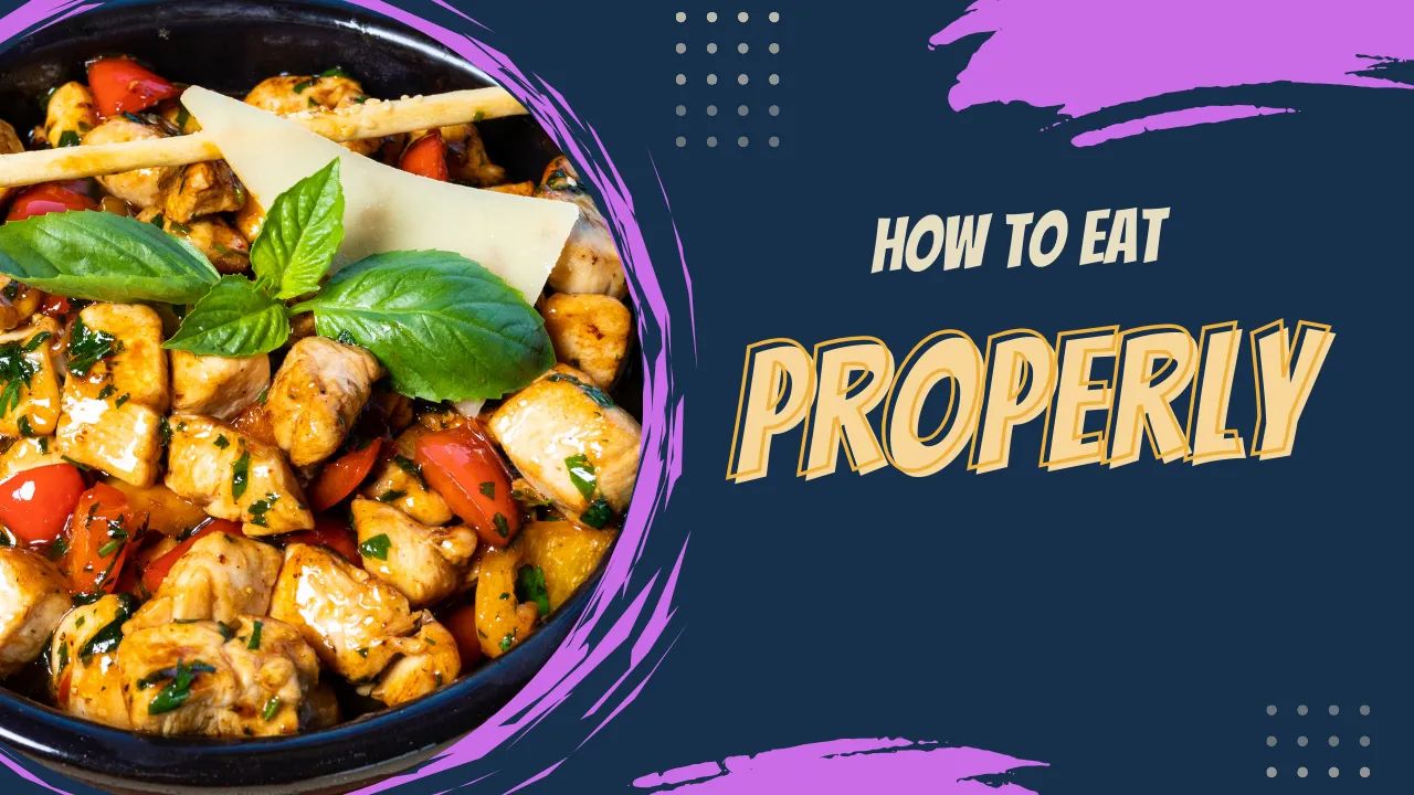 How to eat properly even when you are busy