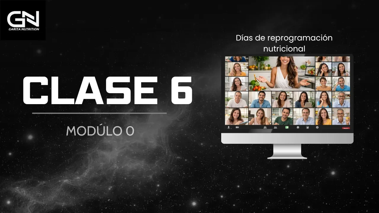 Días de reprogramación nutricional (Sesiones en vivo) lesson poster