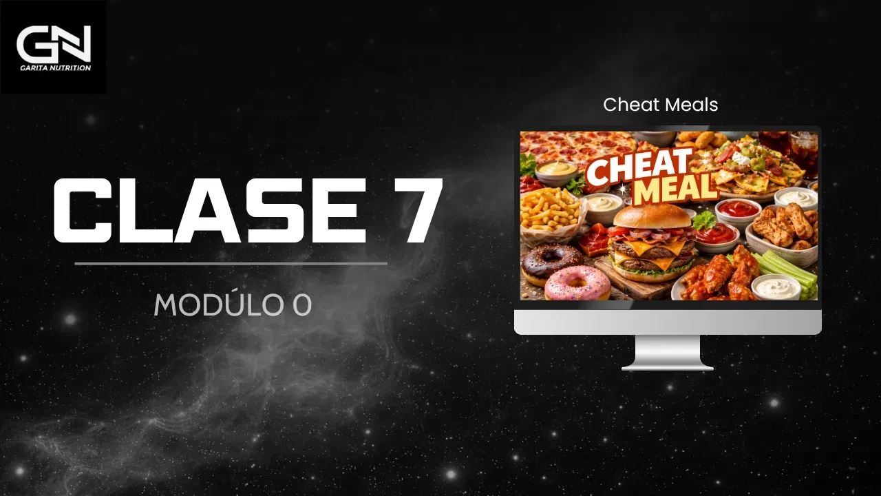 Cheat Meals (Comidas flexibles) lesson poster