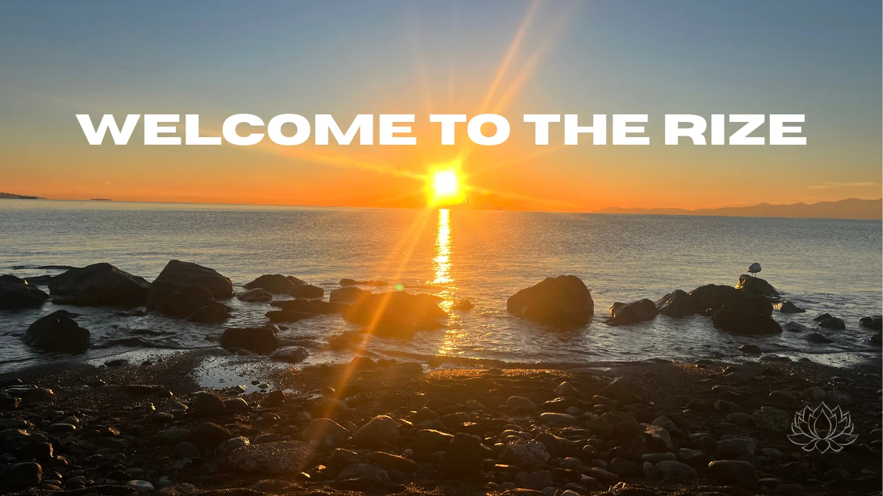Welcome to the RIZE - Before You Start! lesson poster