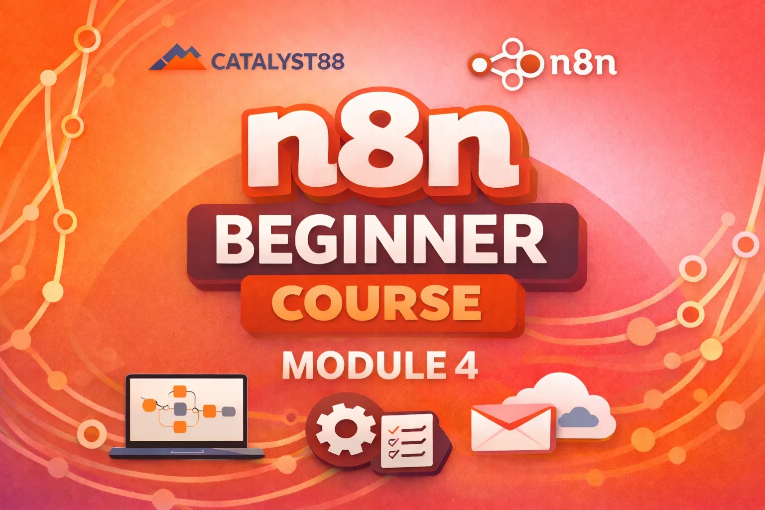 Module 4: How does n8n handle data? lesson poster