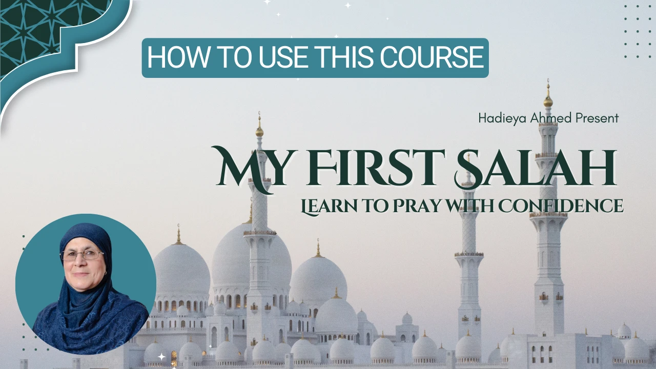 2. HOW TO USE THIS COURSE lesson poster