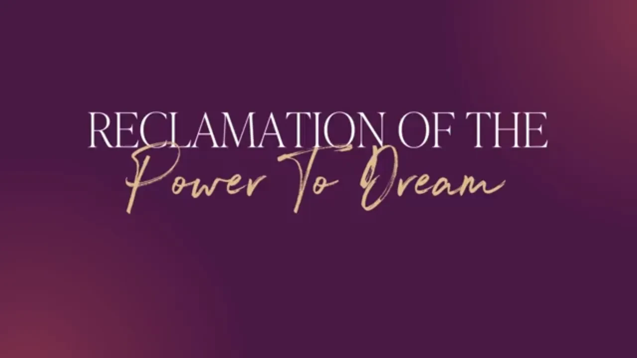 Your Power to Dream lesson poster