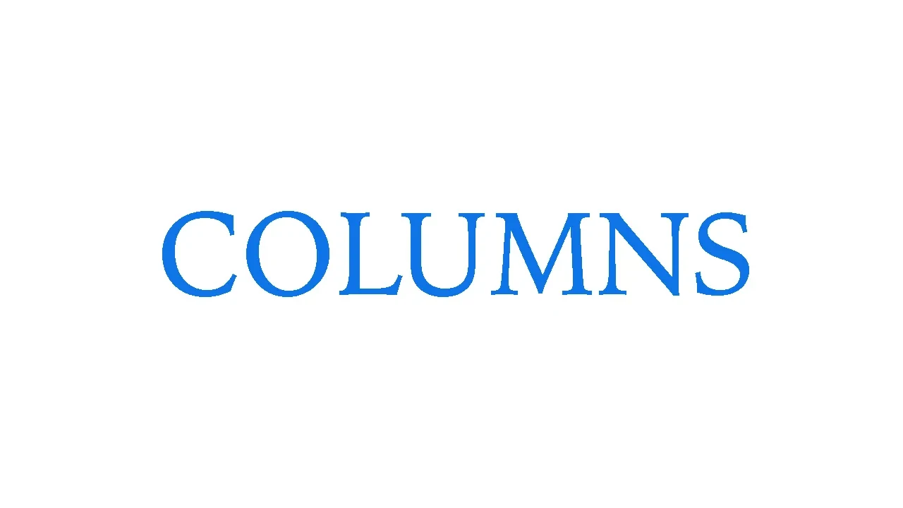 Columns lesson poster