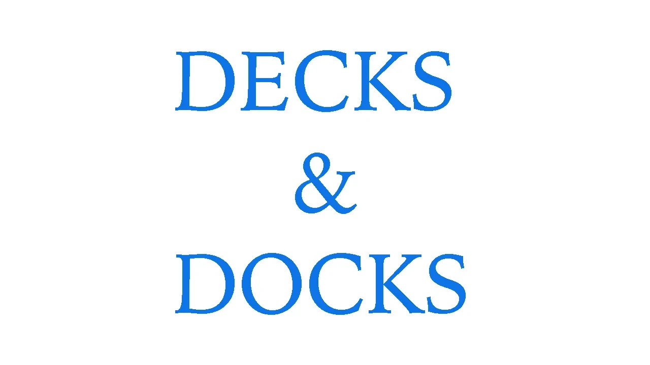 Deck Dock lesson poster