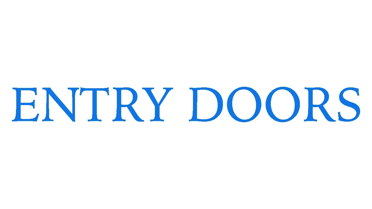 Entry Doors lesson poster
