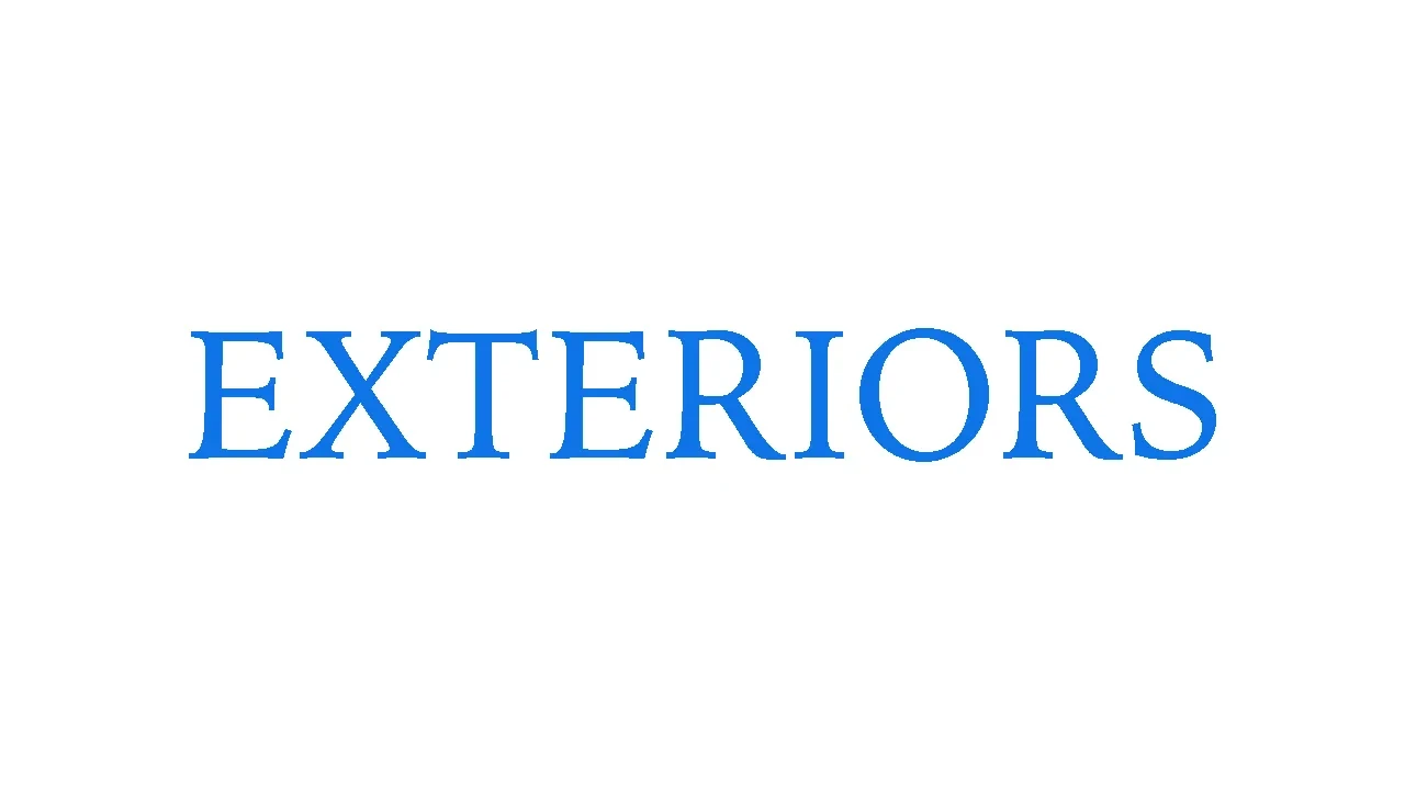 Exterior Walls, Fascia, Soffit, and Trim lesson poster