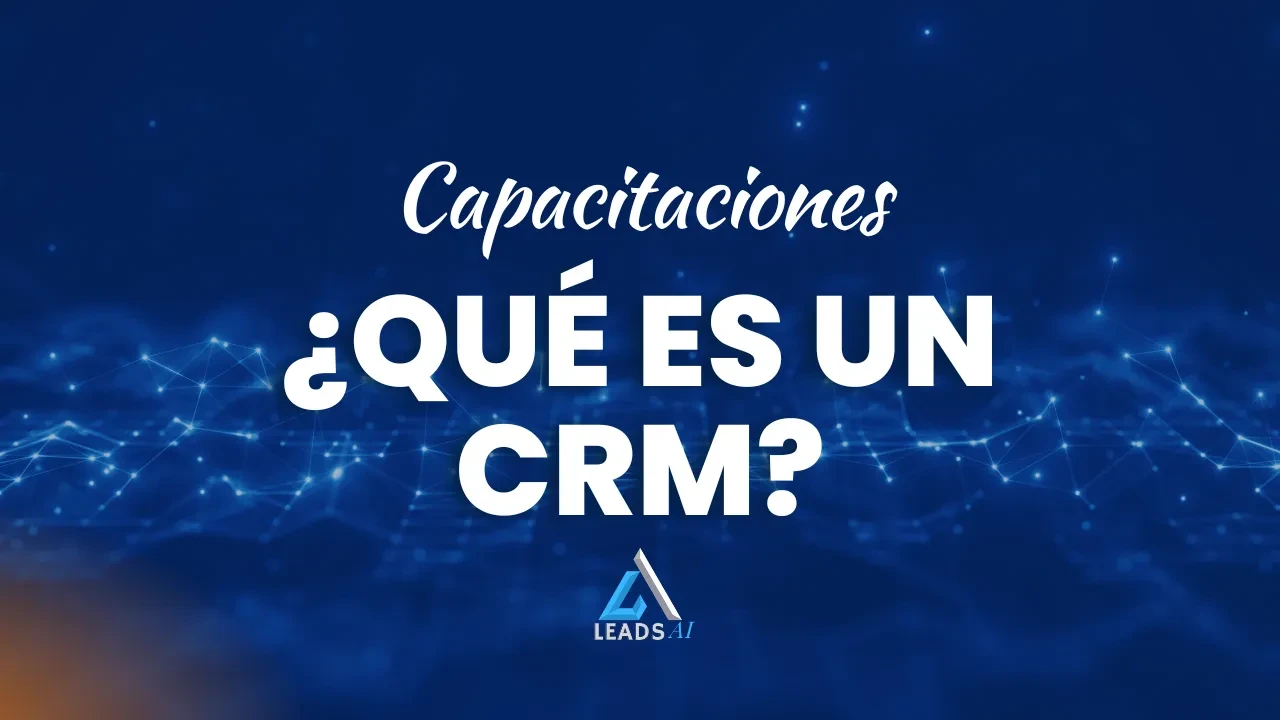 ¿Que es un CRM? lesson poster