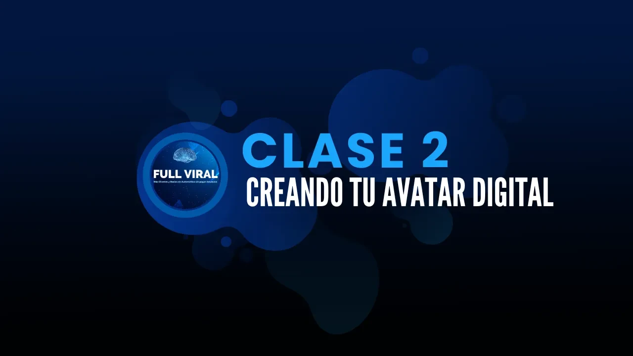 Creación de tu Avatar AI para Redes Sociales lesson poster
