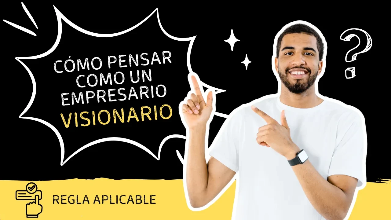 🧠 Cómo Pensar como un Empresario Visionario lesson poster