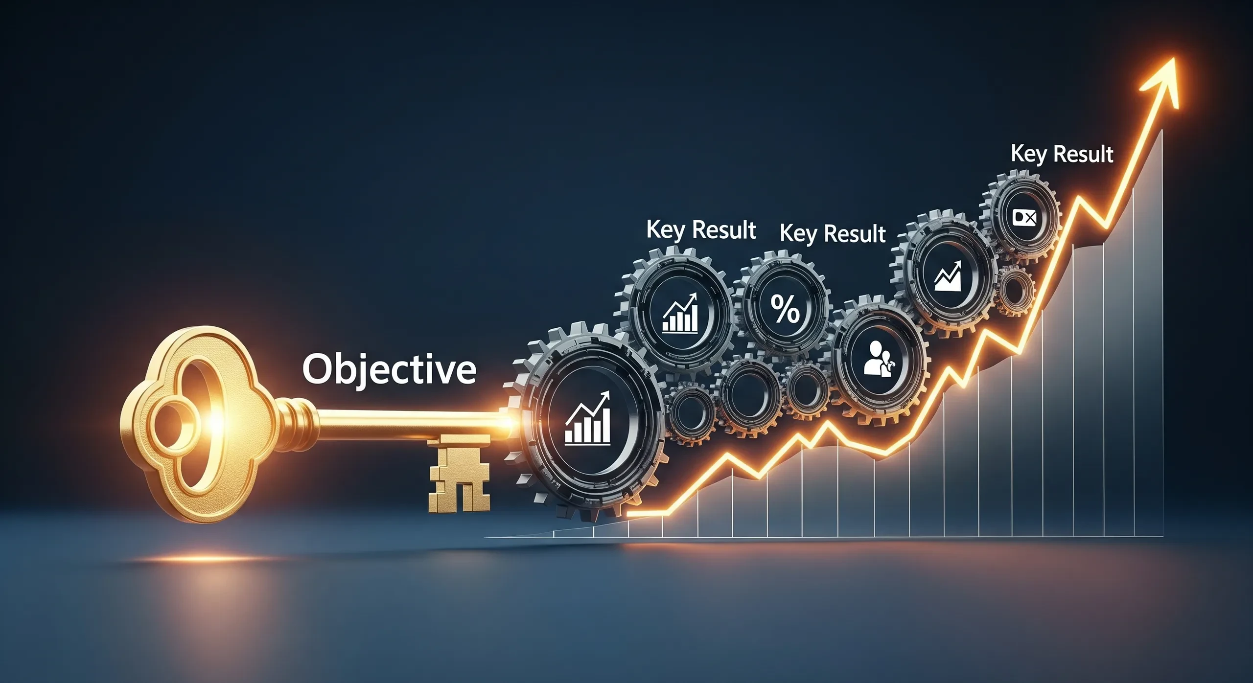 🚨 El Sistema Operativo del Crecimiento: OKR para Pymes lesson poster