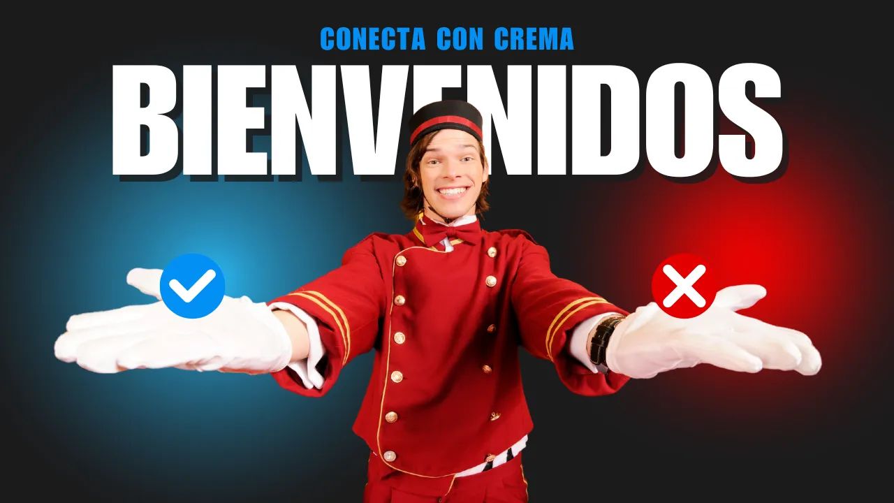 🎬 Bienvenida Oficial — Conecta con Crema