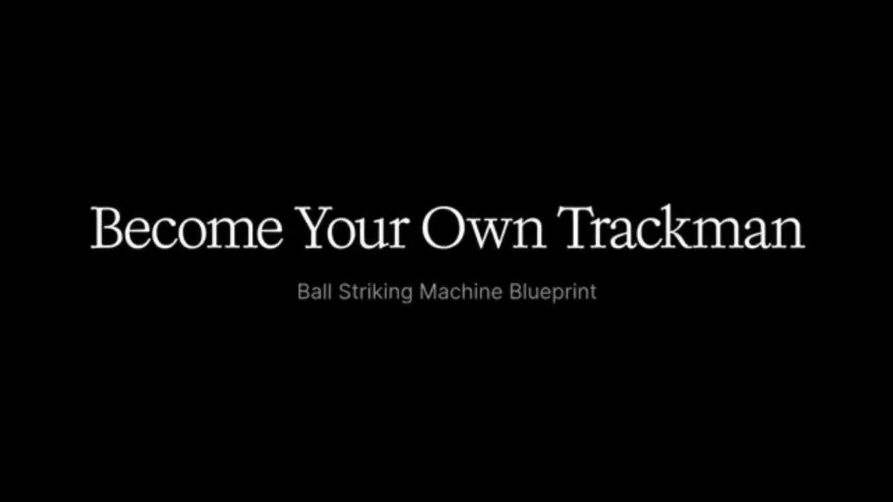 2: Ball Flight Laws – Being Your Own TrackMan lesson poster