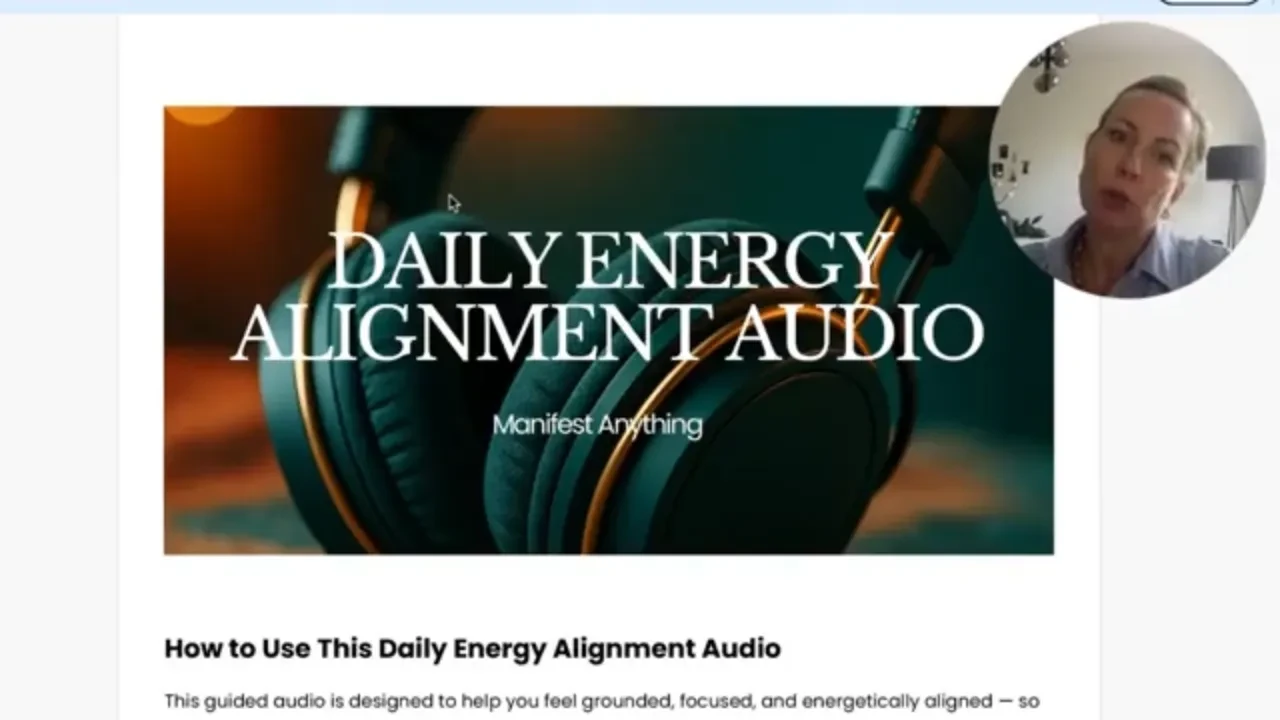 9B. You'll Love This Audio That Guides Your Through The Shifts lesson poster