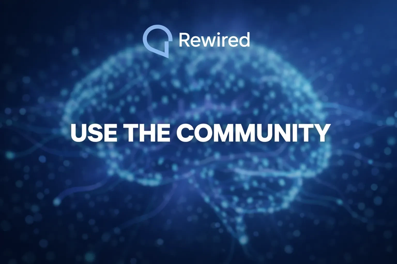 Use The Community lesson poster