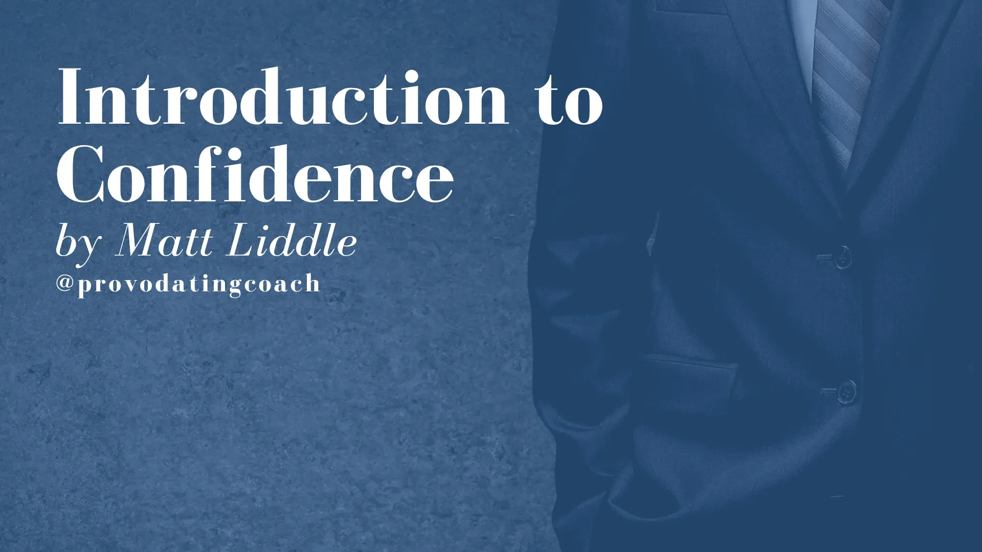 Introduction to Confidence lesson poster
