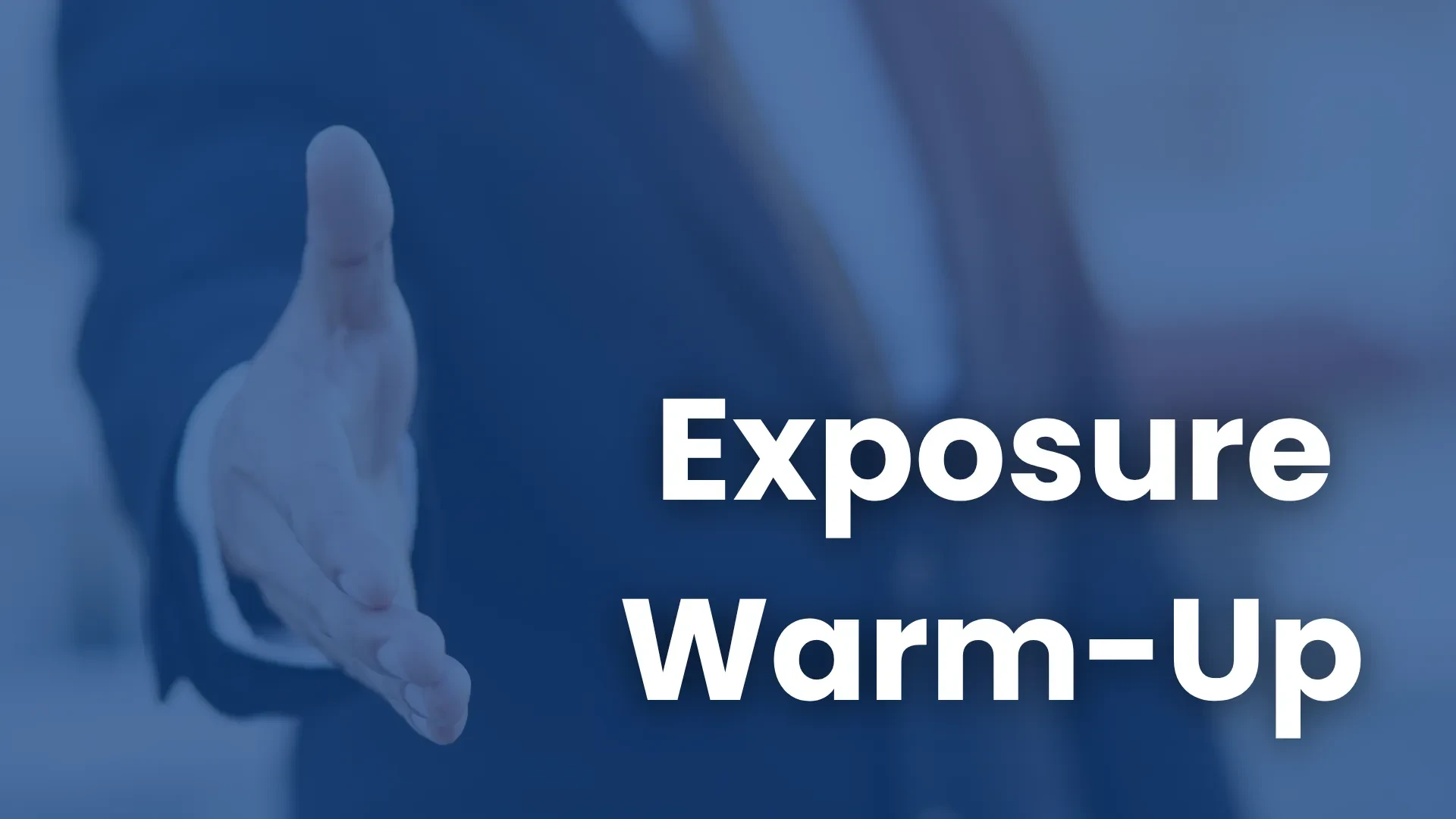 Day 1: Exposure Warm-Up lesson poster