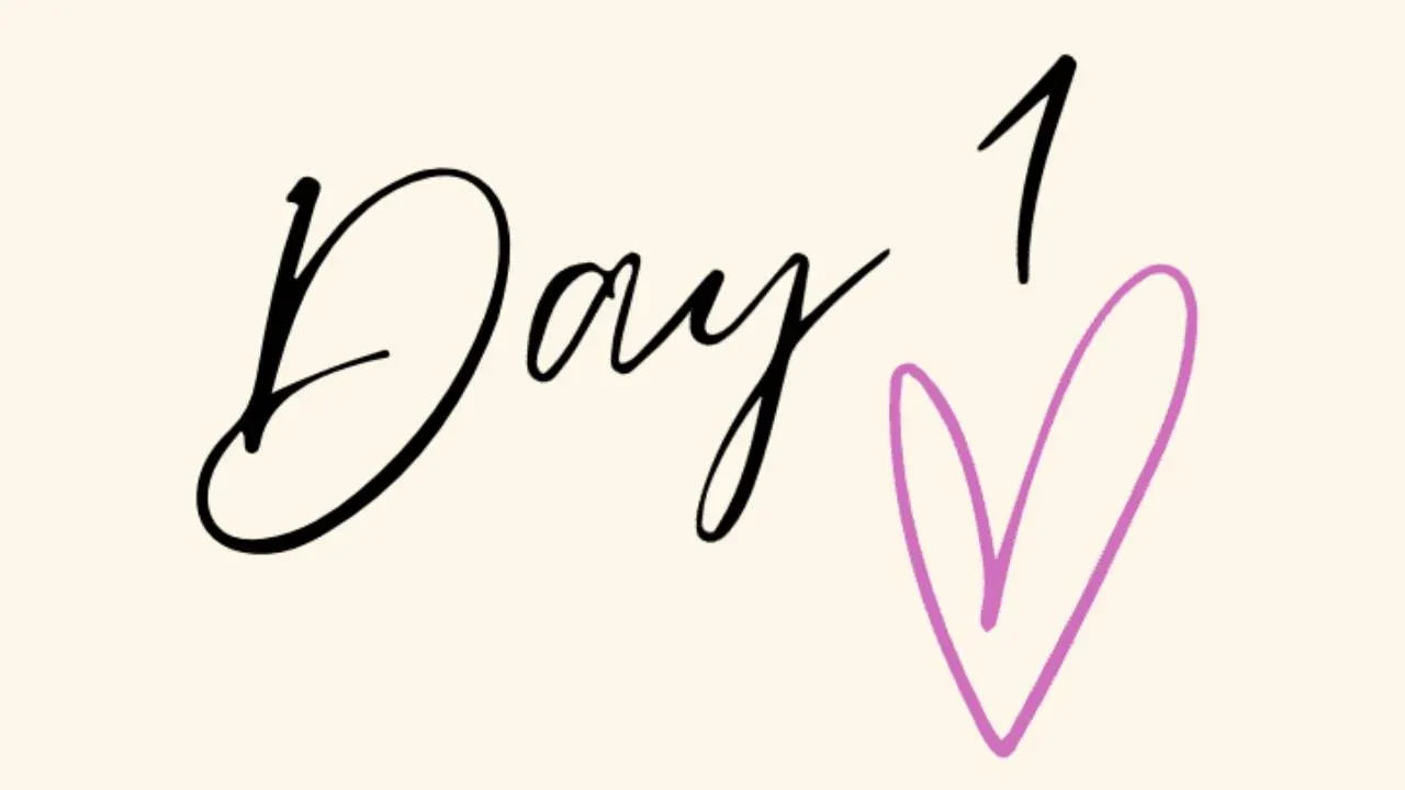 Day 1 – Remembering YOU lesson poster