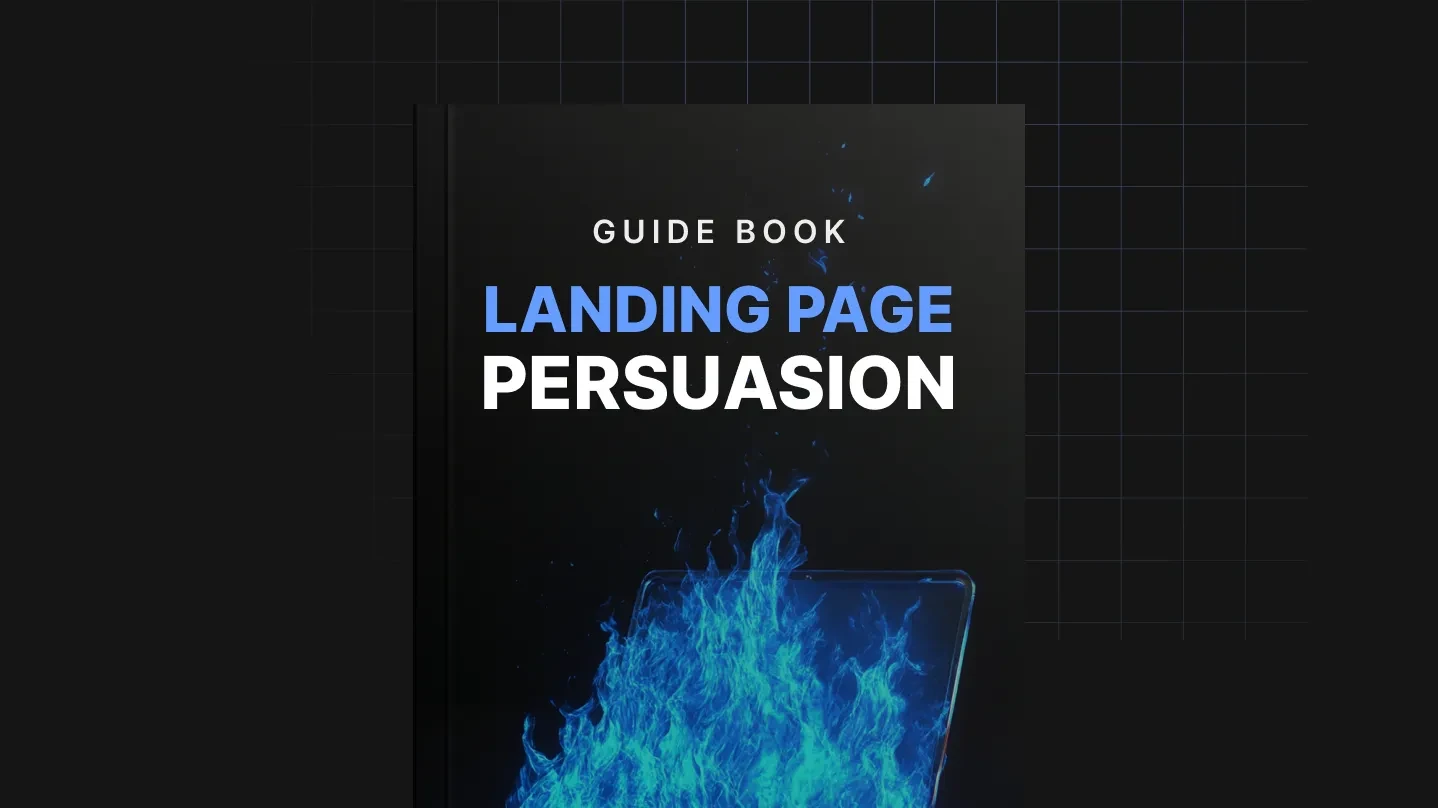 Landing Page Persuasion - Guide lesson poster