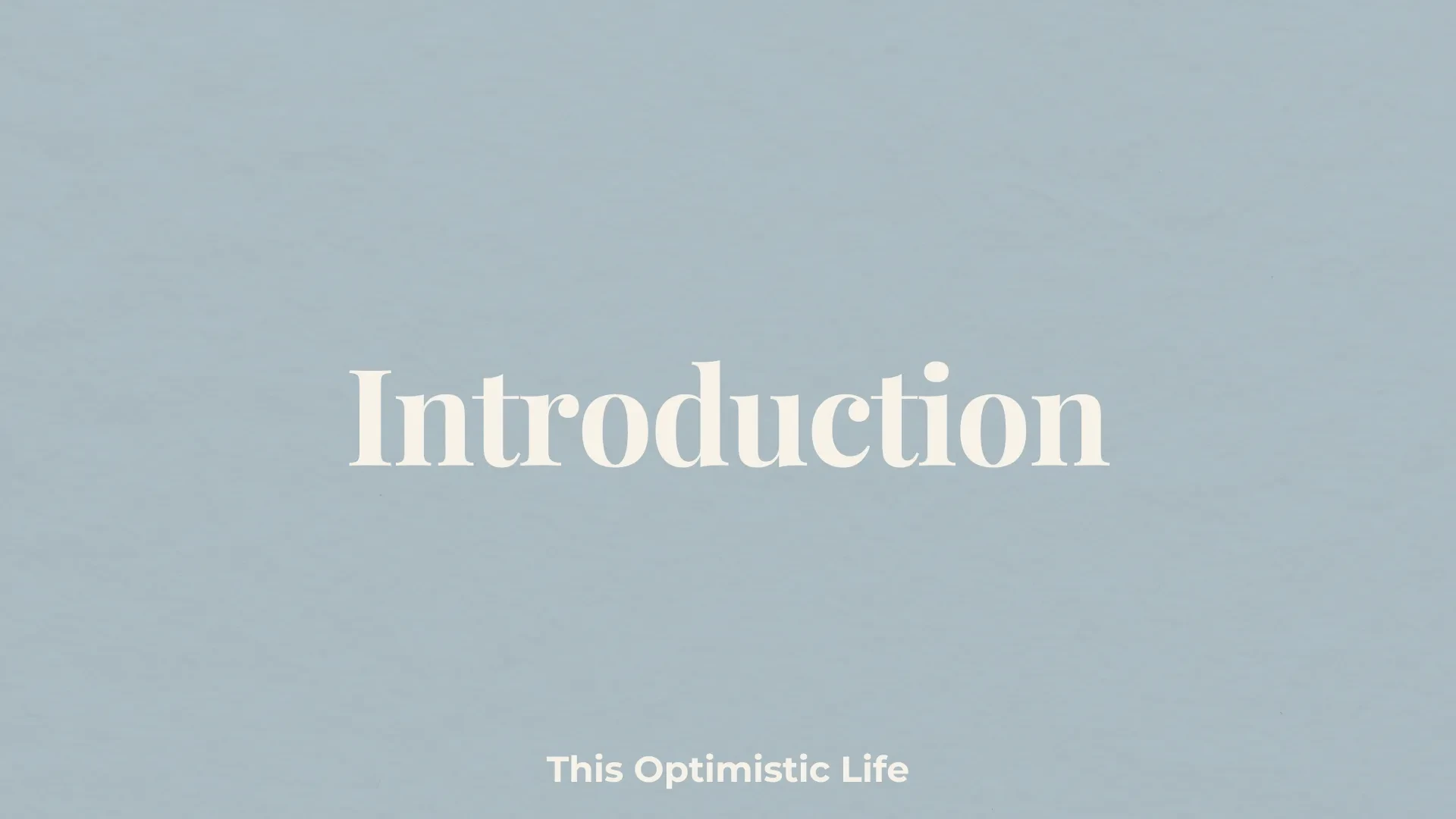 Introduction lesson poster