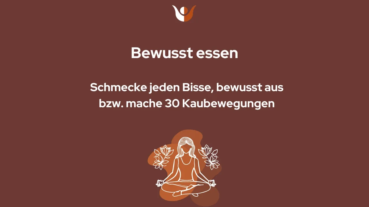 4.2 Bewusst Essen - Hypnose lesson poster