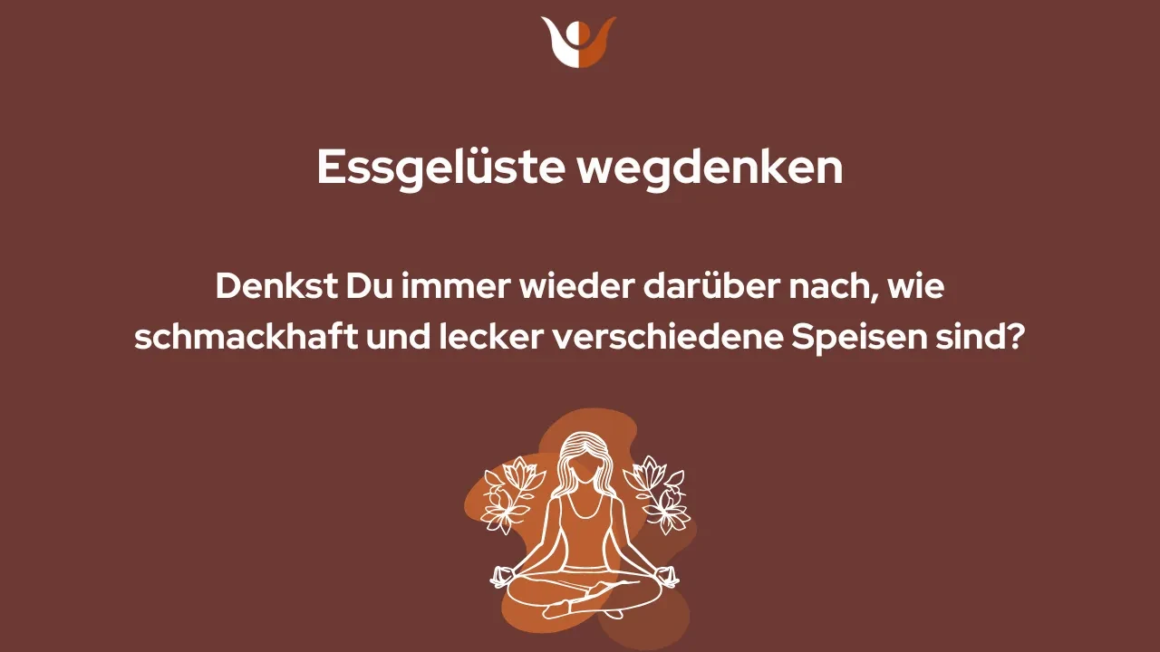 6.1 Essgelüste wegdenken - Übung lesson poster