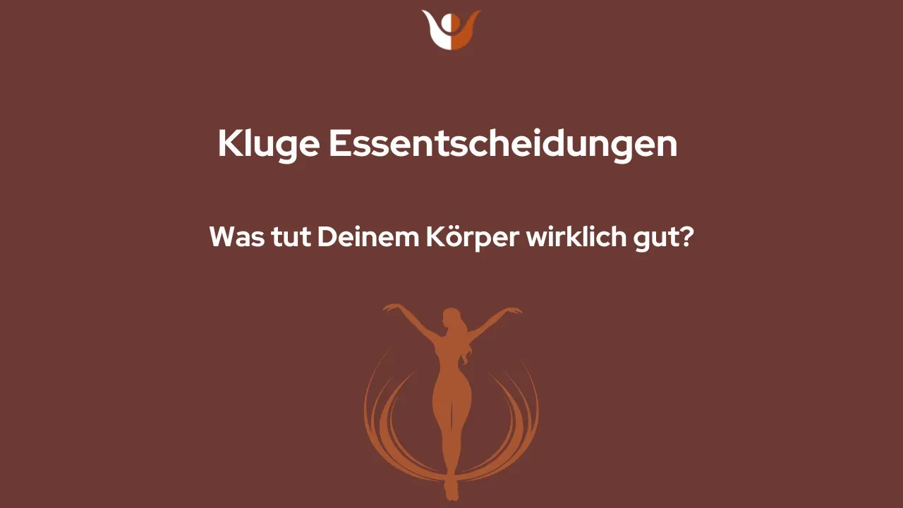 3.2 Kluge Essentscheidungen treffen - Hypnose lesson poster