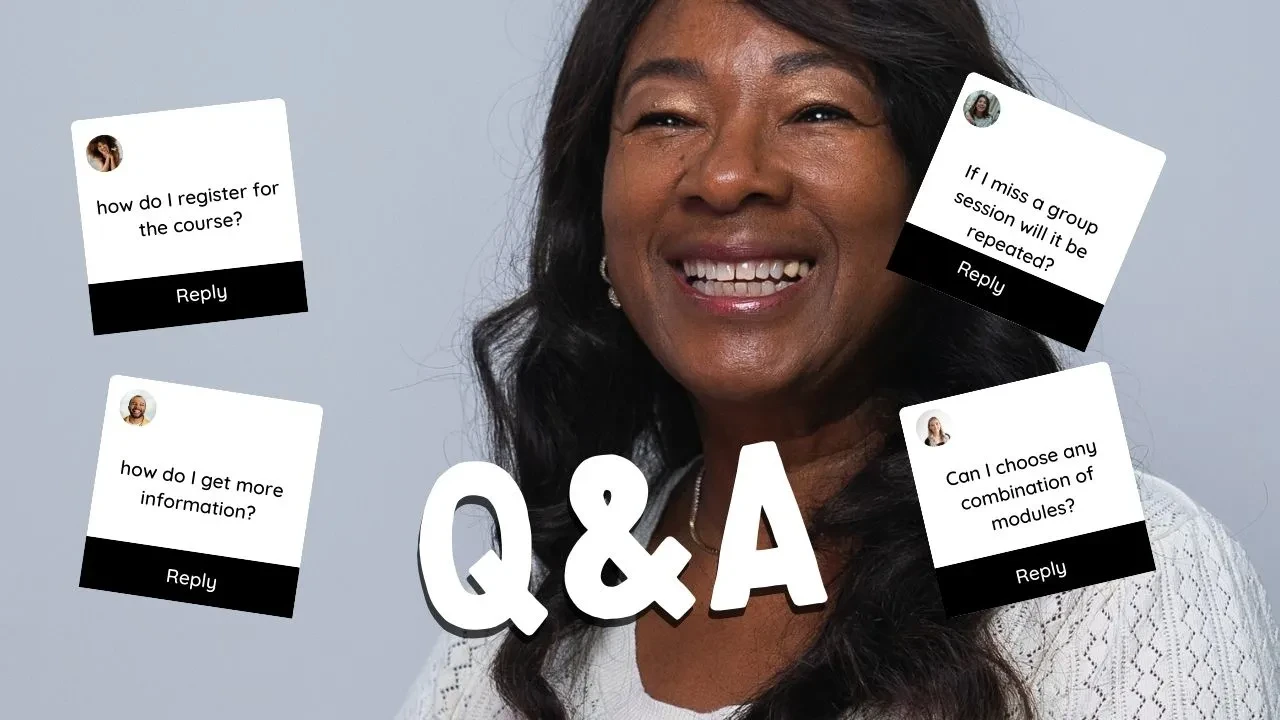 3: Q & A Session (10 mins) lesson poster
