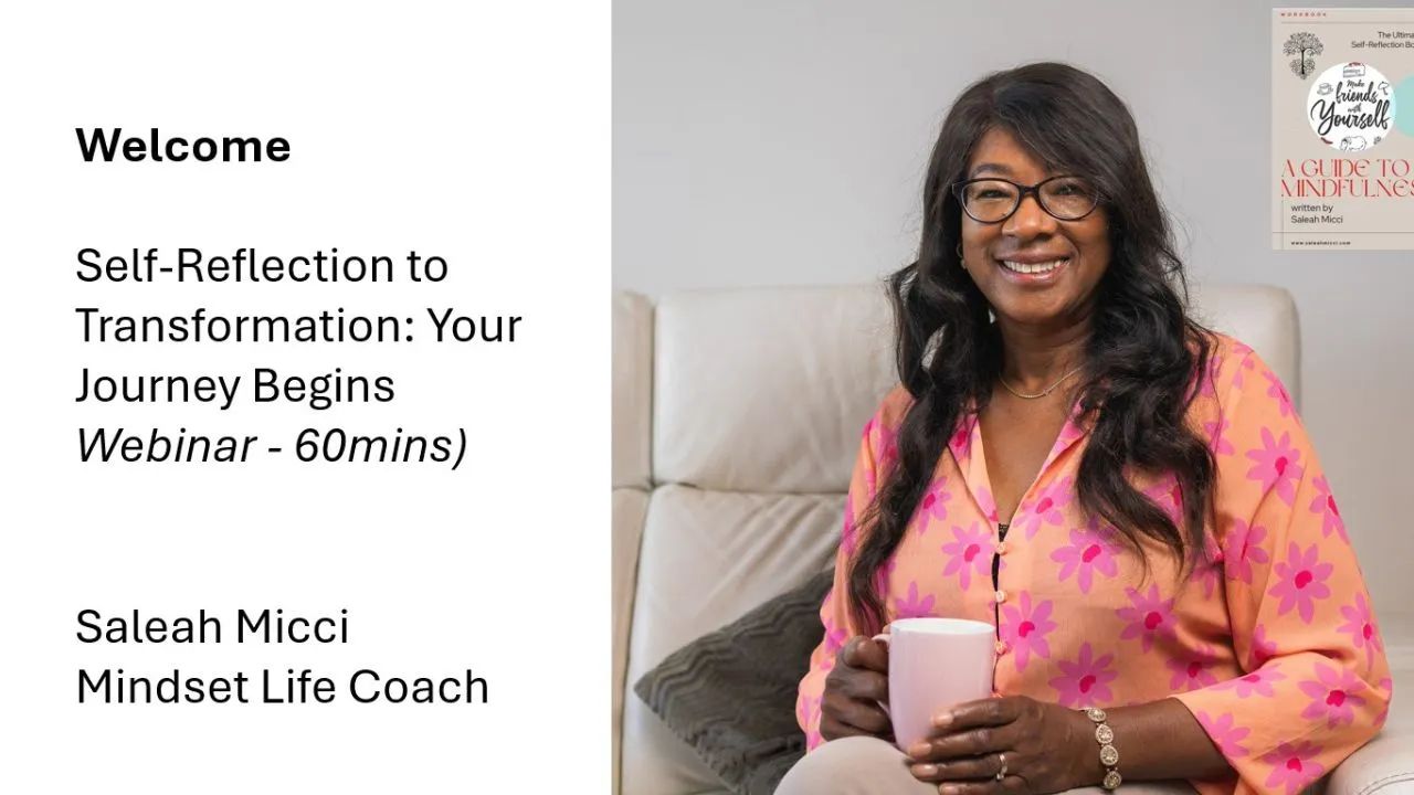 Self-Reflection to Transformation: Your Journey Begins - Introduction taster