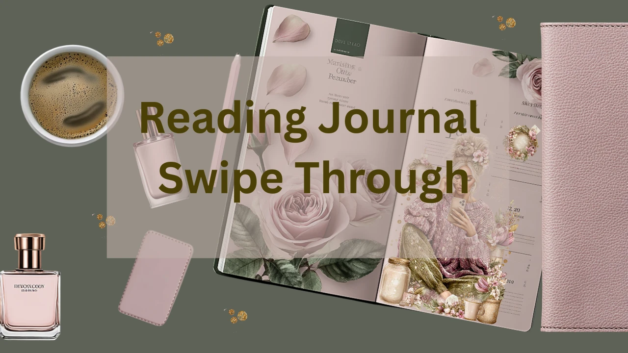 Reading Journal Swipe Through lesson poster