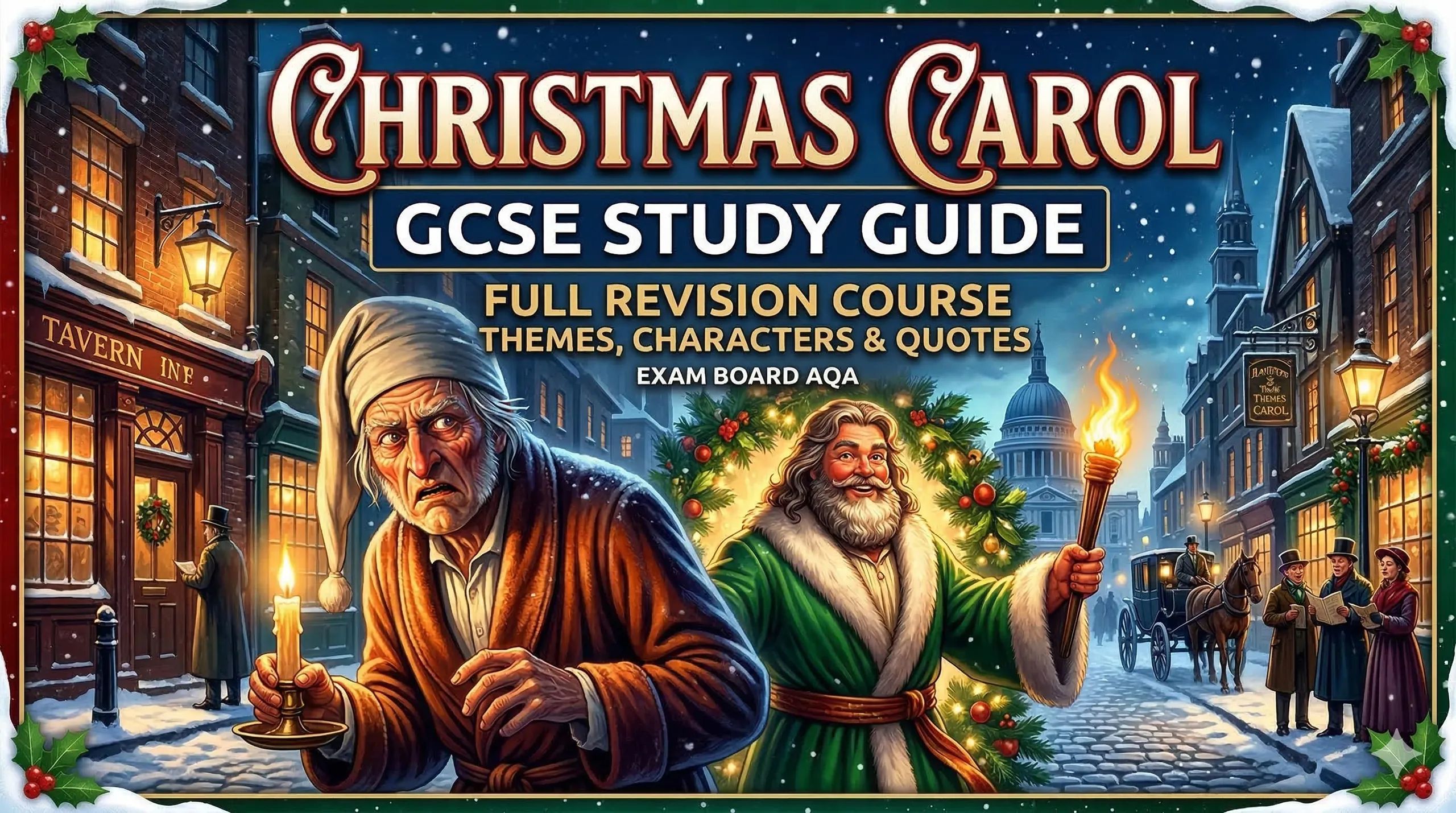 📝 A Christmas Carol GCSE