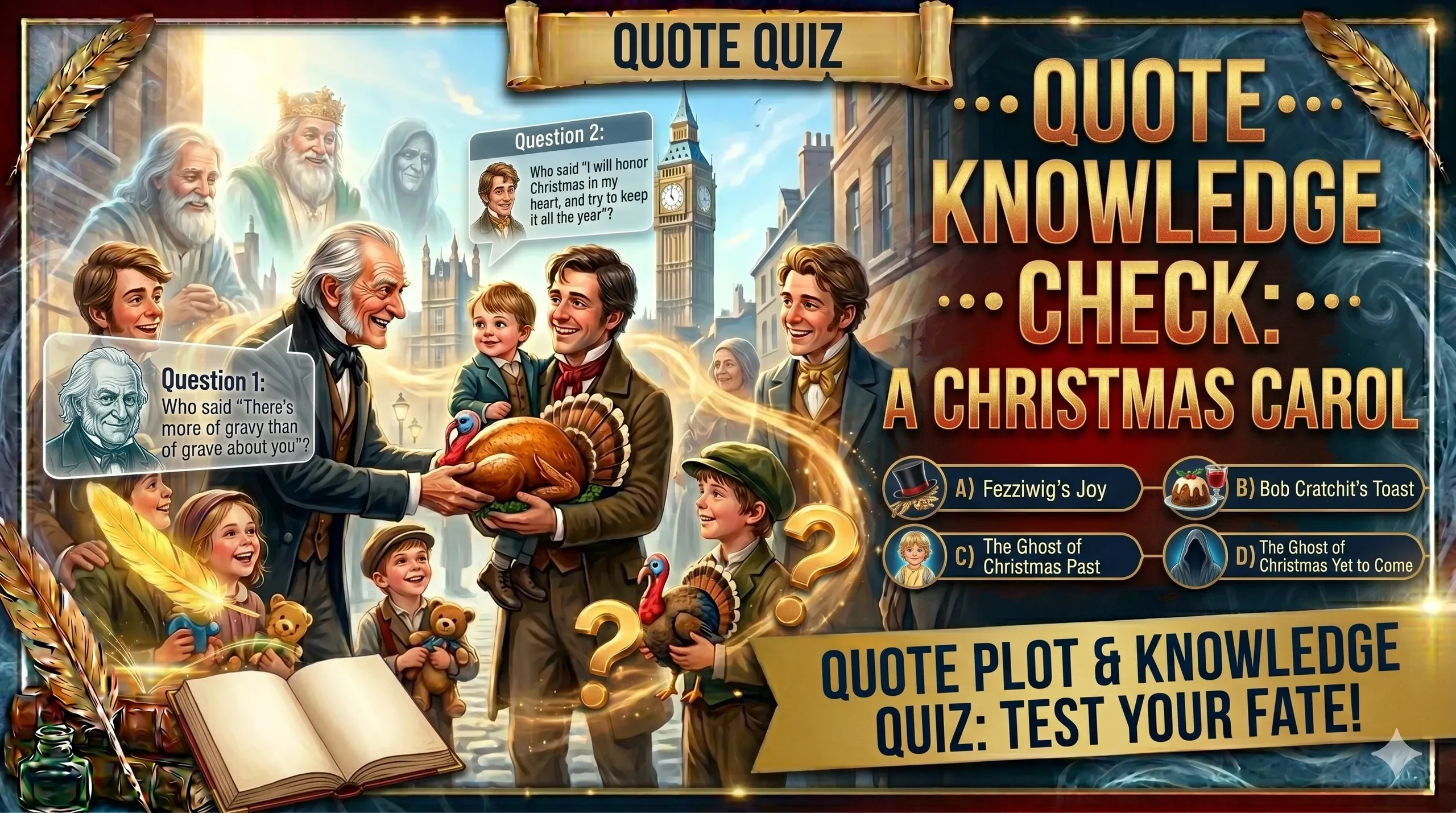 Quiz - Quote Knowledge lesson poster