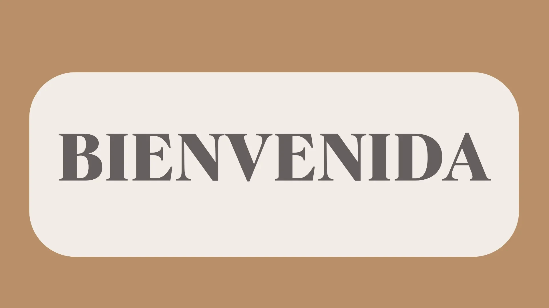 Bienvenida/o y Metodología lesson poster