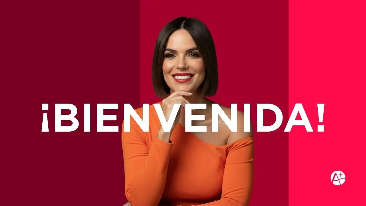 Bienvenida a DMAM lesson poster