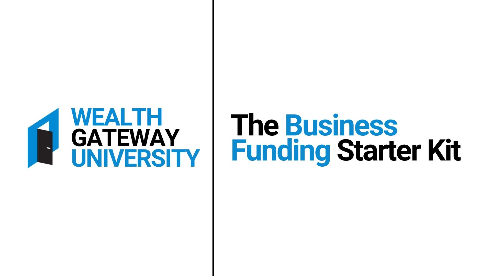 Business Funding Starter Kit