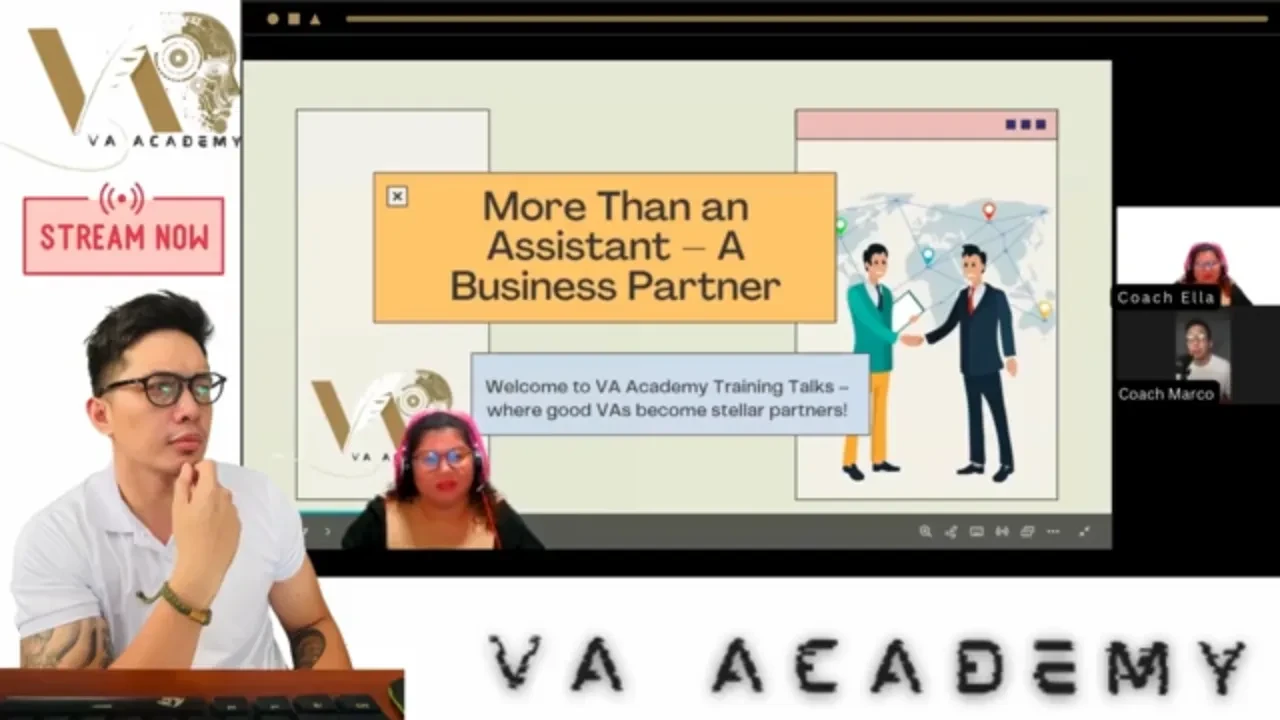 How to be a Stellar VA lesson poster
