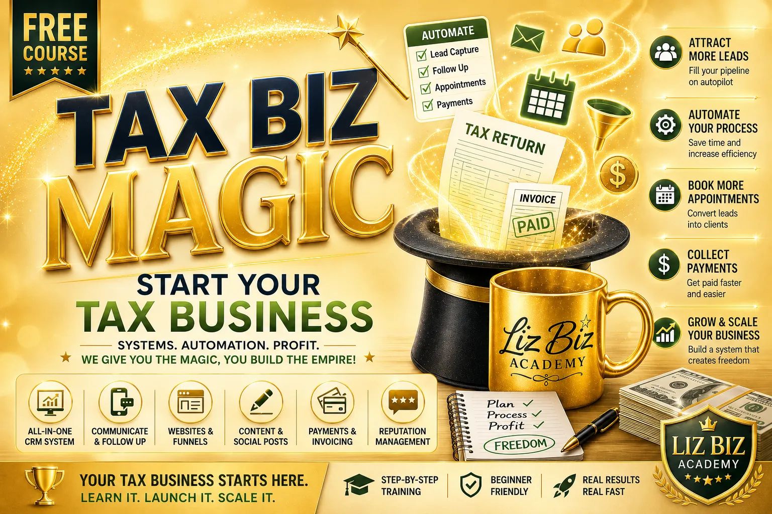 Tax Business Magic | Start a Tax Business 101