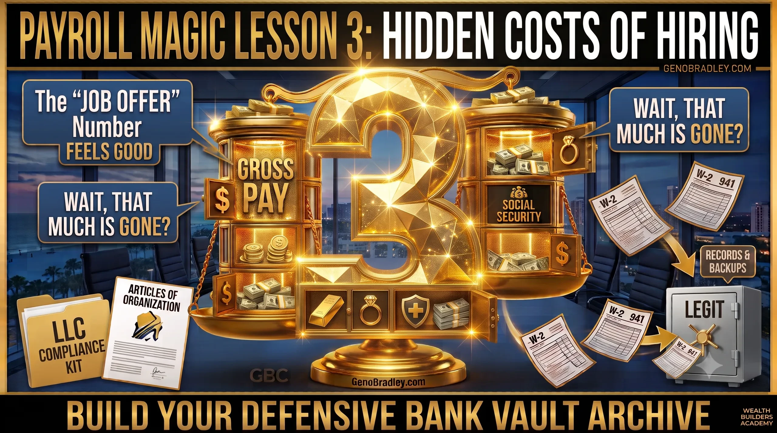 Lesson 3: The Hidden Costs of Hiring lesson poster