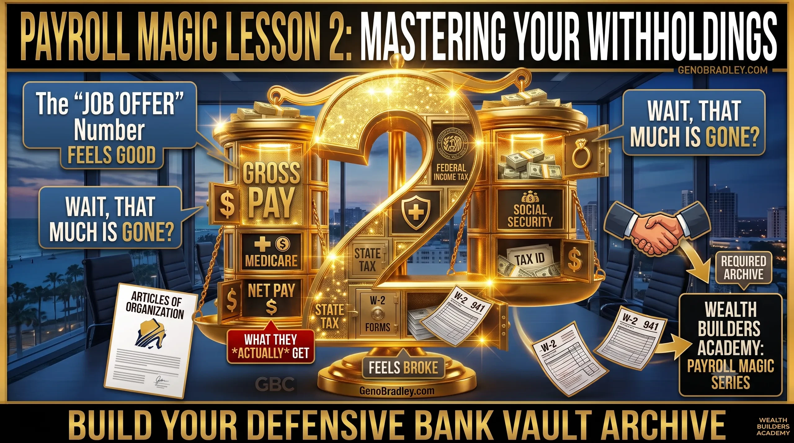 Lesson 2: The Missing Money from Your Paycheck lesson poster