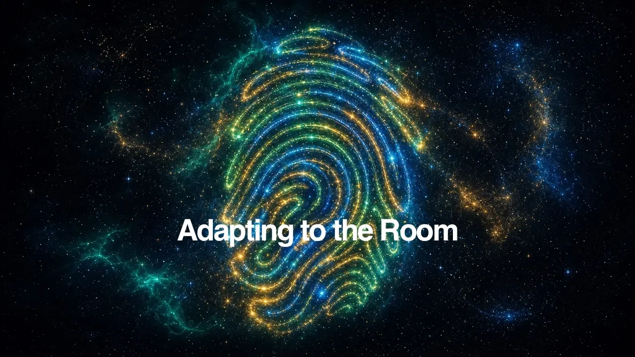 Session 3: Adapting to the Room lesson poster
