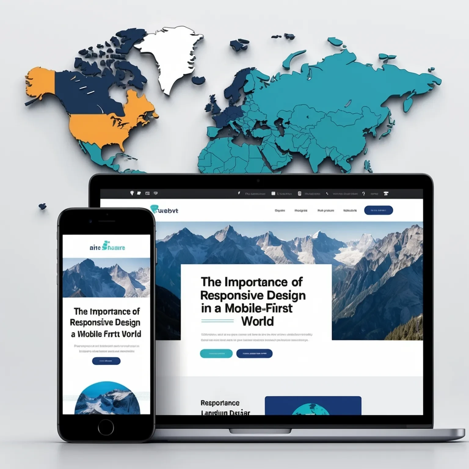 The Importance of Responsive Design in the Mobile-First World lesson poster