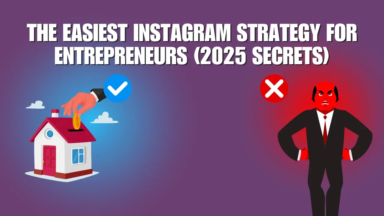 The EASIEST Instagram Strategy For Entrepreneurs (2025 Secrets) lesson poster