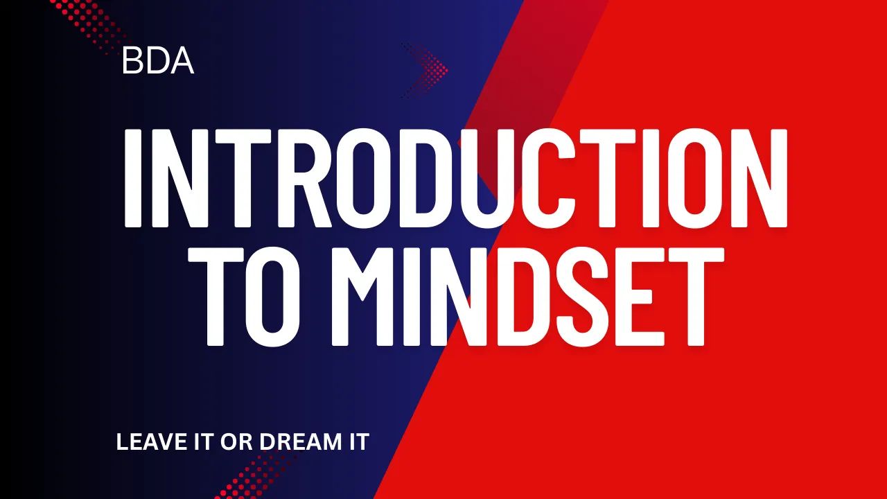  Introduction to Mindset